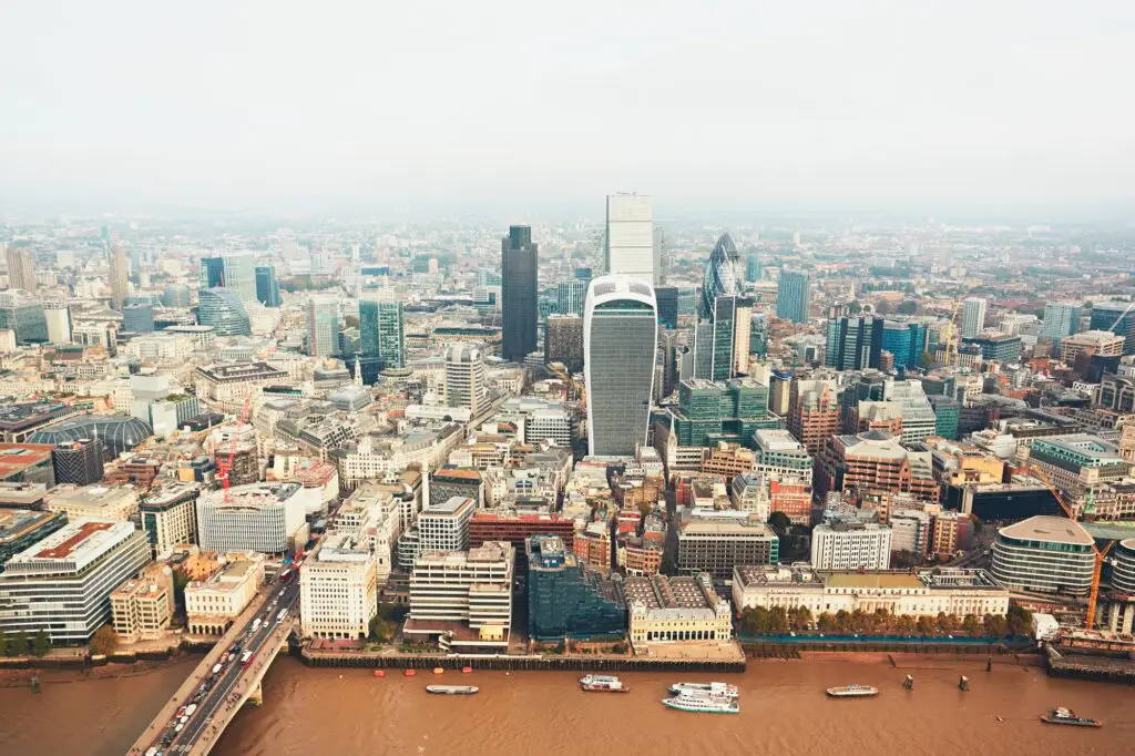 Skyline of London